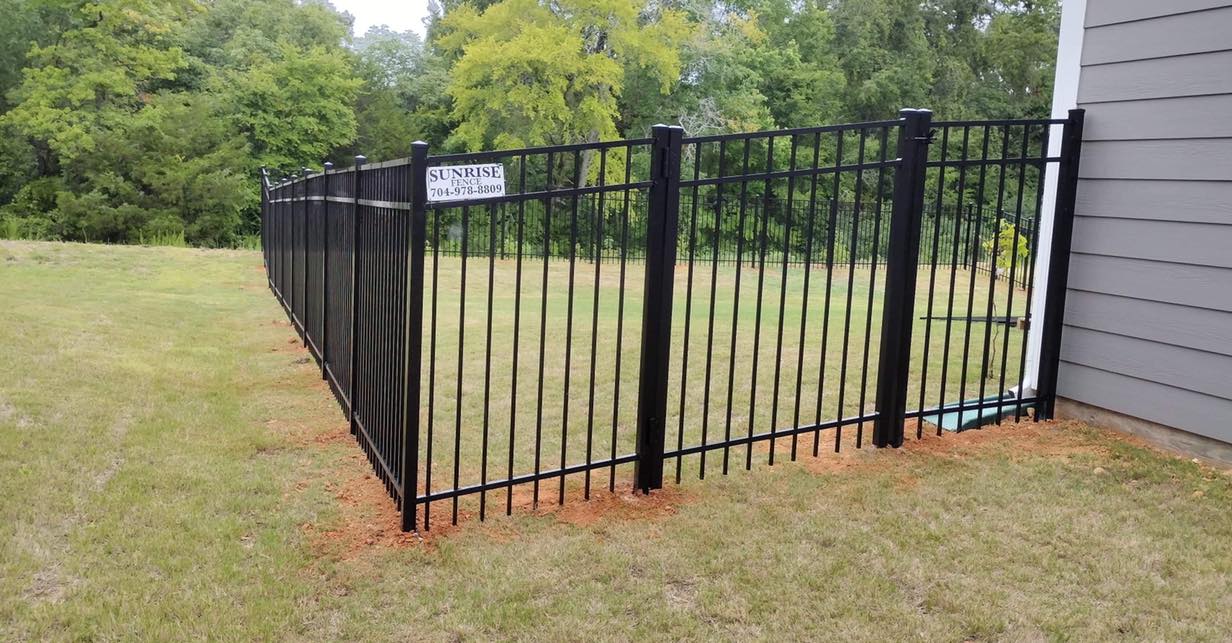 4FT Tall Flat Top Bellhaven Walk Gate - 5FT Wide