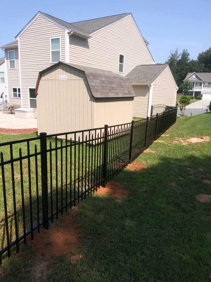 4FT Tall Flat Top with Spears Claremont Gate Post