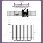 4FT Tall Flat Top Bellhaven Panel - Standard Picket