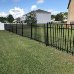 5FT Tall Flat Top with Spears Claremont Fence Walk Gate - 5FT Wide