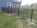 4FT Tall Flat Top Bellhaven Walk Gate ARCHED - 4FT Wide