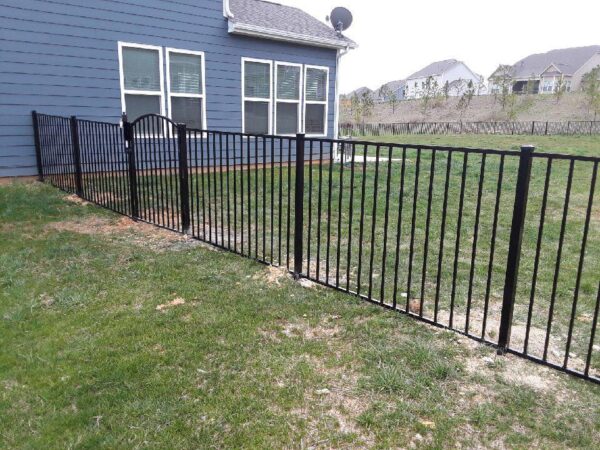 4FT Tall Flat Top Bellhaven Walk Gate ARCHED - 4FT Wide