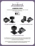 Mounts - Aluminum Wall Mounts