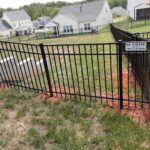 200FT 5FT Tall Flat Top Aluminum Fence Package