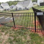 300FT 4FT Tall Flat Top Aluminum Fence Package